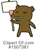 Bear Clipart #1507381 by lineartestpilot