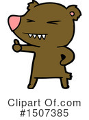 Bear Clipart #1507385 by lineartestpilot