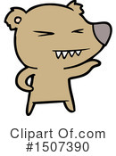 Bear Clipart #1507390 by lineartestpilot