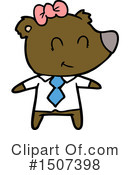 Bear Clipart #1507398 by lineartestpilot