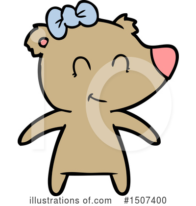 Royalty-Free (RF) Bear Clipart Illustration by lineartestpilot - Stock Sample #1507400