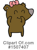 Bear Clipart #1507407 by lineartestpilot