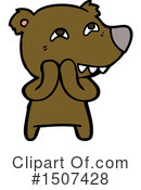 Bear Clipart #1507428 by lineartestpilot