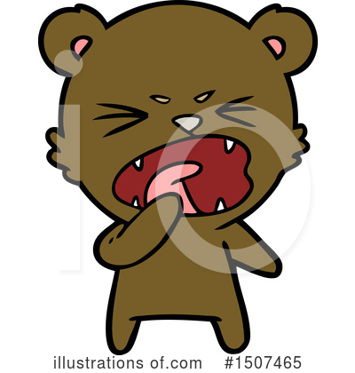 Royalty-Free (RF) Bear Clipart Illustration by lineartestpilot - Stock Sample #1507465