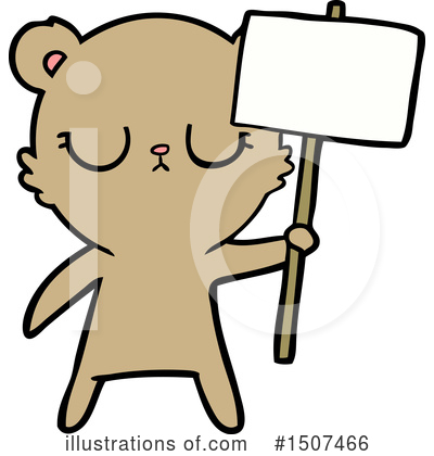 Royalty-Free (RF) Bear Clipart Illustration by lineartestpilot - Stock Sample #1507466