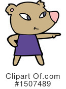 Bear Clipart #1507489 by lineartestpilot