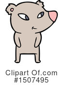Bear Clipart #1507495 by lineartestpilot