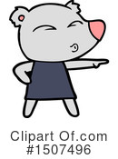 Bear Clipart #1507496 by lineartestpilot