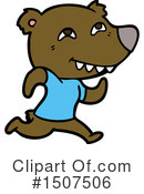 Bear Clipart #1507506 by lineartestpilot