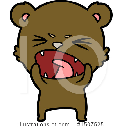 Royalty-Free (RF) Bear Clipart Illustration by lineartestpilot - Stock Sample #1507525