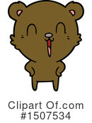 Bear Clipart #1507534 by lineartestpilot
