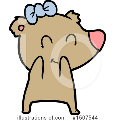 Royalty-Free (RF) Bear Clipart Illustration by lineartestpilot - Stock Sample #1507544