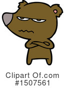 Bear Clipart #1507561 by lineartestpilot