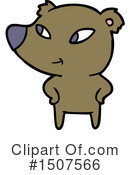 Bear Clipart #1507566 by lineartestpilot
