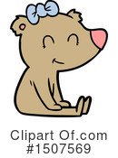 Bear Clipart #1507569 by lineartestpilot