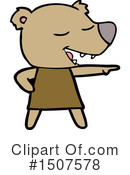 Bear Clipart #1507578 by lineartestpilot