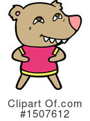 Bear Clipart #1507612 by lineartestpilot