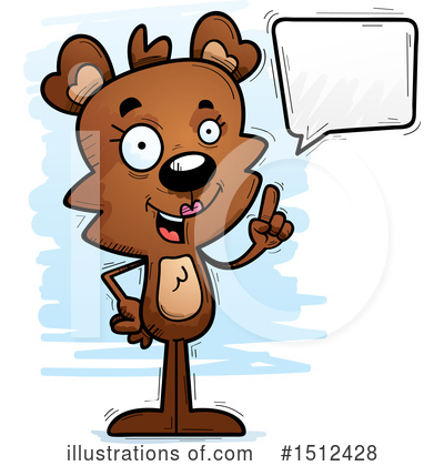 Royalty-Free (RF) Bear Clipart Illustration by Cory Thoman - Stock Sample #1512428