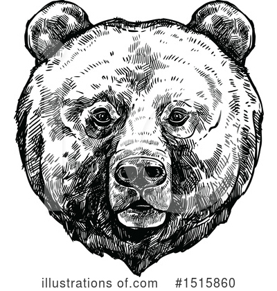 Royalty-Free (RF) Bear Clipart Illustration by Vector Tradition SM - Stock Sample #1515860