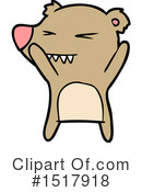 Bear Clipart #1517918 by lineartestpilot