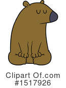 Bear Clipart #1517926 by lineartestpilot