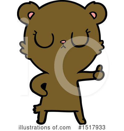 Royalty-Free (RF) Bear Clipart Illustration by lineartestpilot - Stock Sample #1517933