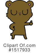 Bear Clipart #1517933 by lineartestpilot