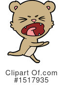 Bear Clipart #1517935 by lineartestpilot