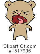 Bear Clipart #1517936 by lineartestpilot