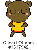 Bear Clipart #1517942 by lineartestpilot