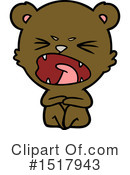 Bear Clipart #1517943 by lineartestpilot
