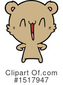 Bear Clipart #1517947 by lineartestpilot