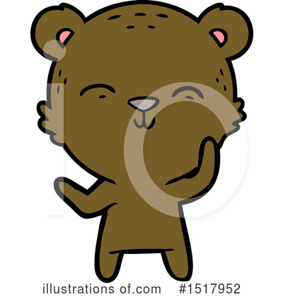 Royalty-Free (RF) Bear Clipart Illustration by lineartestpilot - Stock Sample #1517952