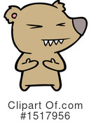 Bear Clipart #1517956 by lineartestpilot