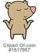 Bear Clipart #1517957 by lineartestpilot