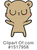 Bear Clipart #1517958 by lineartestpilot