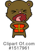 Bear Clipart #1517961 by lineartestpilot