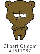 Bear Clipart #1517967 by lineartestpilot