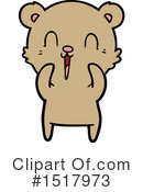 Bear Clipart #1517973 by lineartestpilot