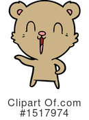 Bear Clipart #1517974 by lineartestpilot