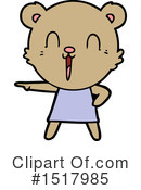 Bear Clipart #1517985 by lineartestpilot