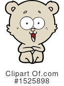Bear Clipart #1525898 by lineartestpilot