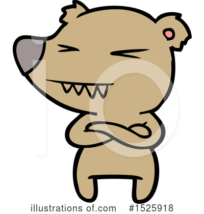 Royalty-Free (RF) Bear Clipart Illustration by lineartestpilot - Stock Sample #1525918