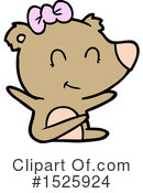 Bear Clipart #1525924 by lineartestpilot
