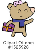 Bear Clipart #1525928 by lineartestpilot