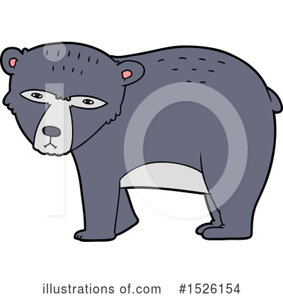 Royalty-Free (RF) Bear Clipart Illustration by lineartestpilot - Stock Sample #1526154