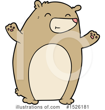 Royalty-Free (RF) Bear Clipart Illustration by lineartestpilot - Stock Sample #1526181