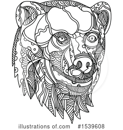 Royalty-Free (RF) Bear Clipart Illustration by patrimonio - Stock Sample #1539608