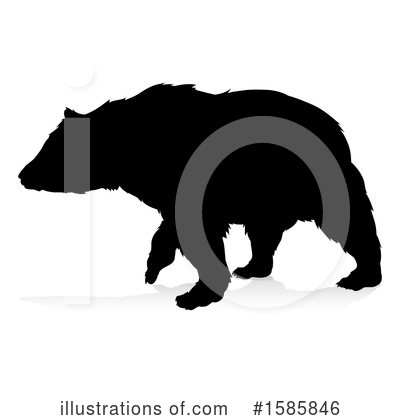 Royalty-Free (RF) Bear Clipart Illustration by AtStockIllustration - Stock Sample #1585846