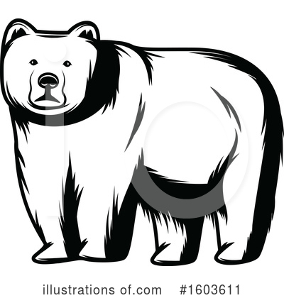 Royalty-Free (RF) Bear Clipart Illustration by Vector Tradition SM - Stock Sample #1603611